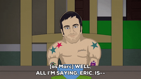 stars talking GIF by South Park 