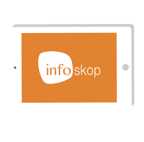 Infoskop Sticker by synMedico GmbH