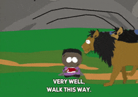 token black lions GIF by South Park 