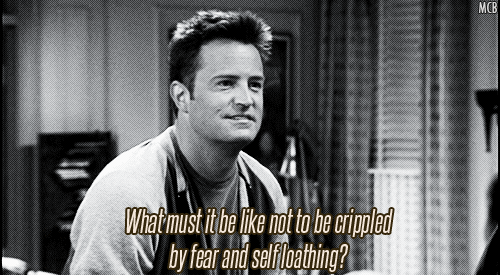 chandler bing GIF