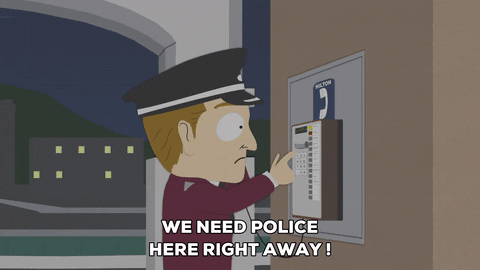police squad GIF by South Park 