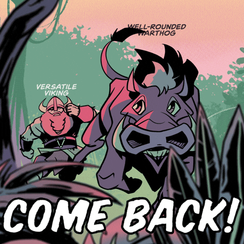 Come Back Running GIF by VeeFriends