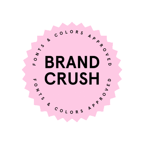 fontsandcolors giphygifmaker logo colors branding Sticker