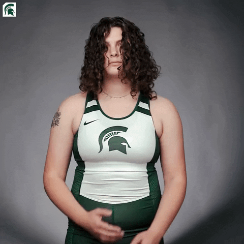 Kaylie Wright GIF by Michigan State Athletics