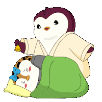 Good Morning Sticker by Pudgy Penguins