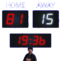 15 Away Sticker
