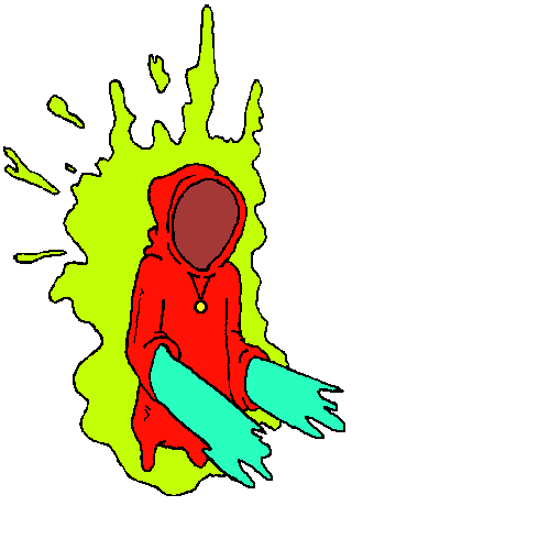 churchofdivineapathy fire power super church GIF
