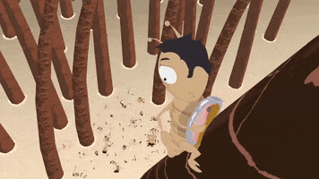 scared bug GIF by South Park 