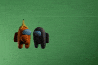 Plastikiller among us claymation killing among GIF