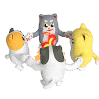 Happy Dance Sticker by Liberty Cats Emojis