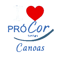 prcorcanoas pró cor tintas pró cor canoas pró cor Sticker