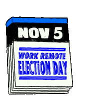 Register To Vote Election Day Sticker by #GoVote