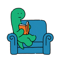Book Reading GIF by Joguman Studio