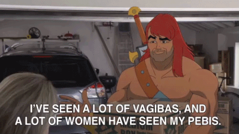 cheryl hines innuendo GIF by Son of Zorn