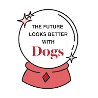 FelleverAndPaways dog shopping coffee cup fp Sticker