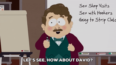 mustache lecture GIF by South Park 