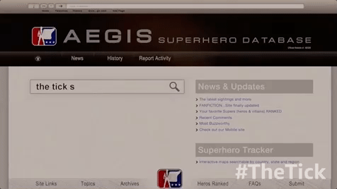 aegis GIF by The Tick