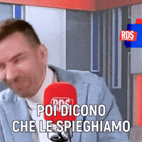 Cabaret Claudio GIF by RDS 100% Grandi Successi