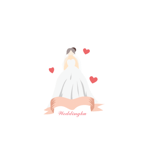 Weddingku_Group wedding bride groom nikah Sticker
