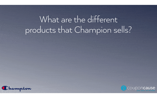 thecouponcause champion faq coupon cause GIF