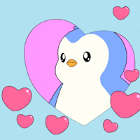 I Love You Kiss GIF by Pudgy Penguins