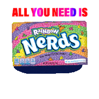 Sour Apple Love Sticker by NERDS Candy