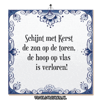 Winter Hoop Sticker by Tegelspreuken.nl