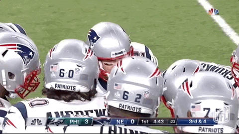 super bowl patriots GIF by NFL