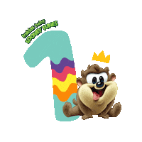 baby looney tunes Sticker by Carta_Fabril