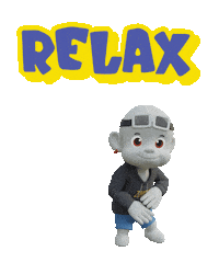 Resting Good Vibes Sticker by Zhot