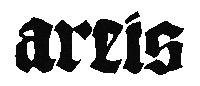 areisband areis areis logo areis metal areis black logo Sticker