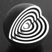 Black And White Art GIF by Pi-Slices