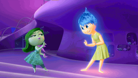 inside out disgust GIF by Disney