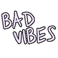 sxsw bad vibes Sticker by K. Flay