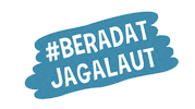Econusa papua maluku econusa beradatjagahutan Sticker