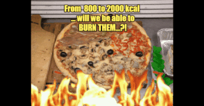 Pizza Kcal GIF by GIF IT UP