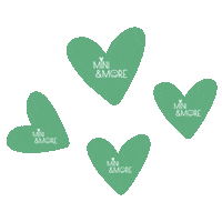 miniandmore flashing hearts miniandmore mini and more miniandmorekinderkleding Sticker