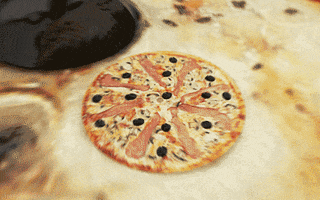recursive pizza GIF
