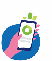 blooominc coffee pig confetti bloom GIF