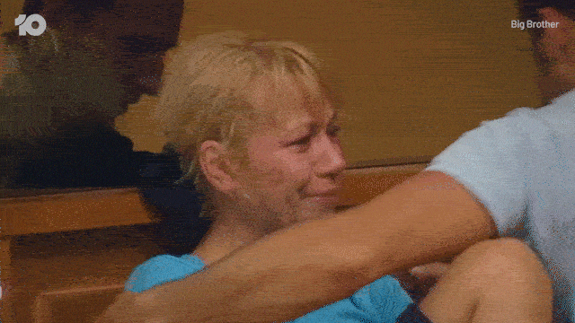 Sad Cry GIF by Big Brother Australia