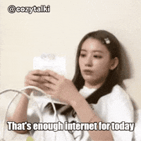 Sakura Thats Enough Internet For Today GIF