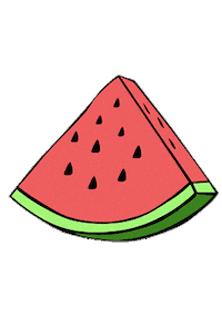 Fruit Watermelon Sticker by Amen