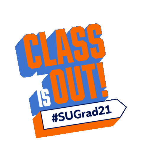 College Orange Sticker by Syracuse University