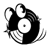 Record Disc Sticker by Funimation