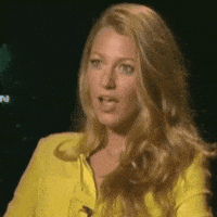 No Way What GIF by Blake Lively Fan
