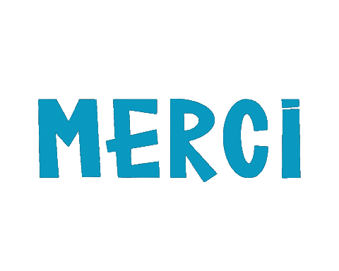 Merci Sticker