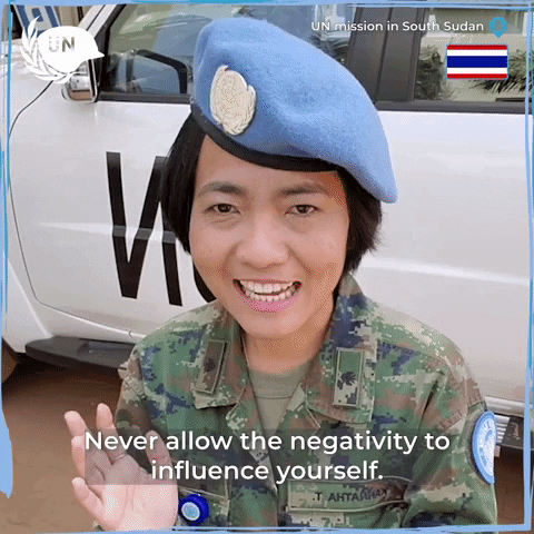 Encourage United Nations GIF by UN Peacekeeping