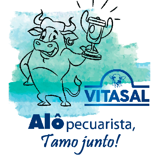 Vitamais giphyupload boi nutricao pecuaria Sticker