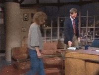 Interviewing David Letterman Clip