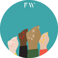 empower hands up Sticker by Future Women